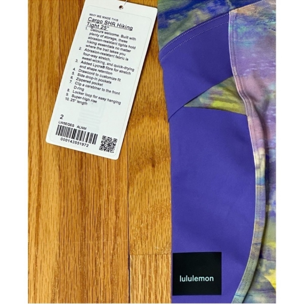 Lululemon Cargo Super-High-Rise Hiking Tight 25" NWT - Picture 4 of 9